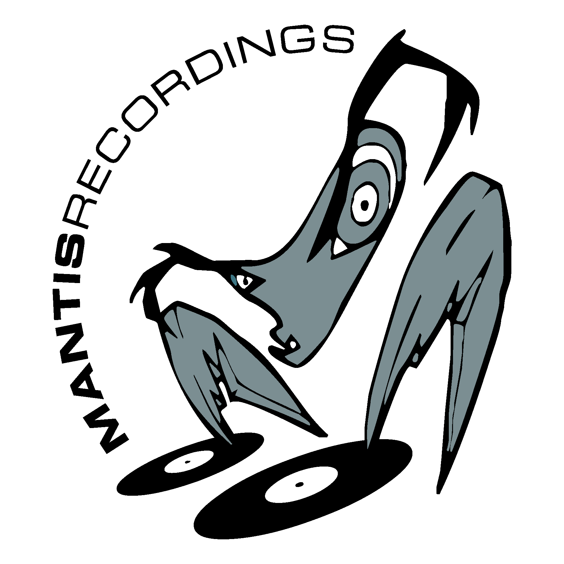 Mantis Recordings Logo Vector Logo